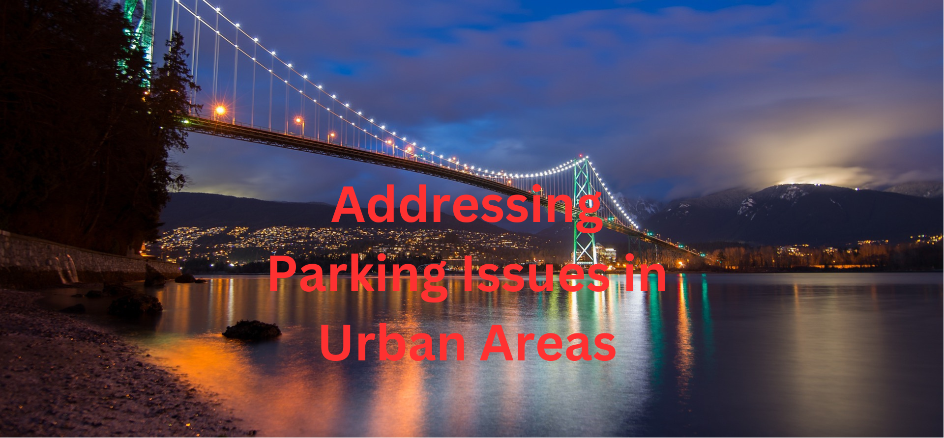 Addressing Parking Issues in Urban Areas